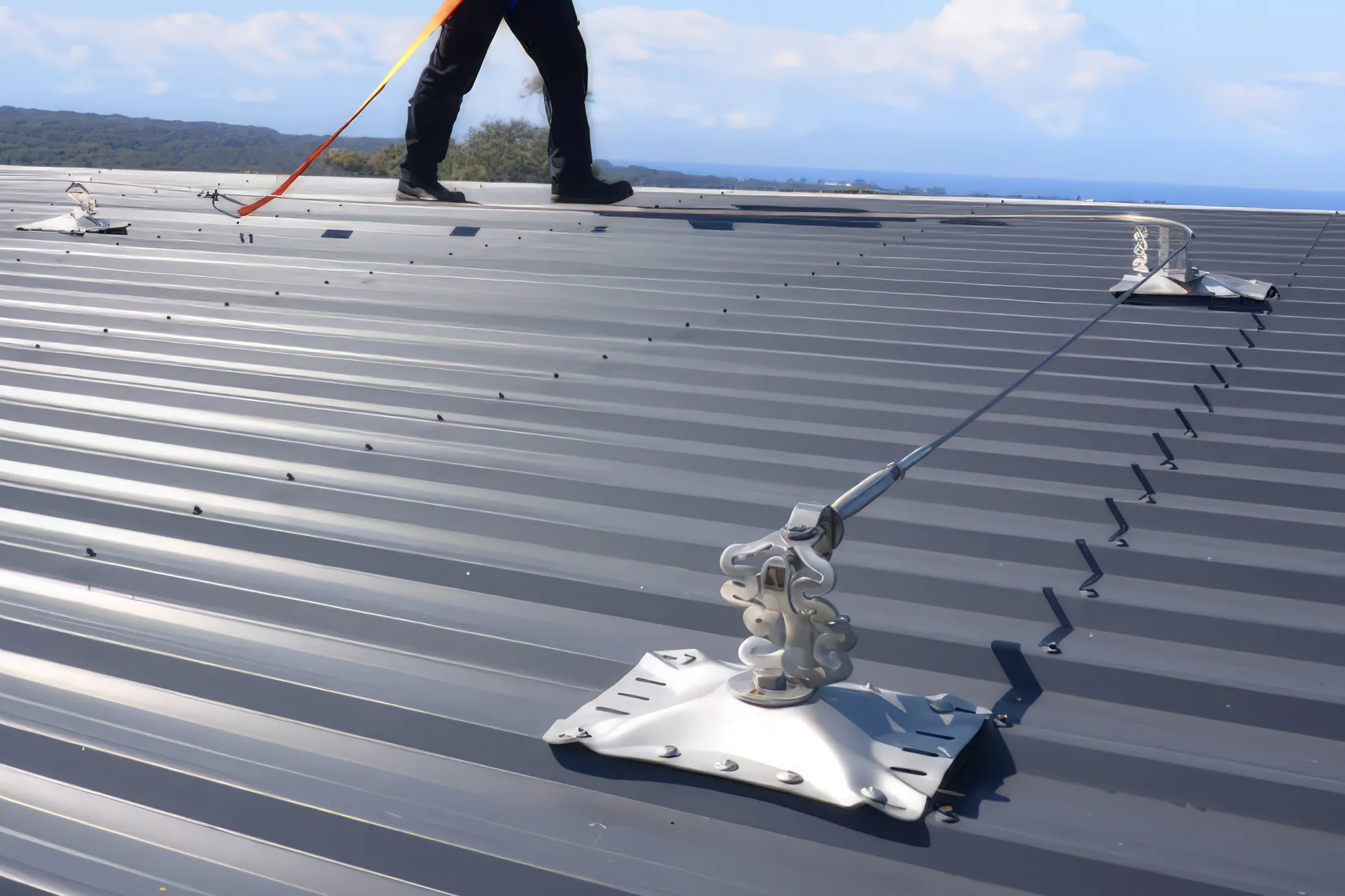 Modern warehouse facility with advanced logistics technology